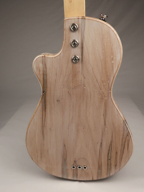 Solid Body 3 String Single Cutaway Electric Guitar #SB-57 and Gig Bag