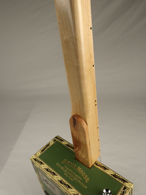 Brick House 3 String Cigar Box Guitar CBG #2579
