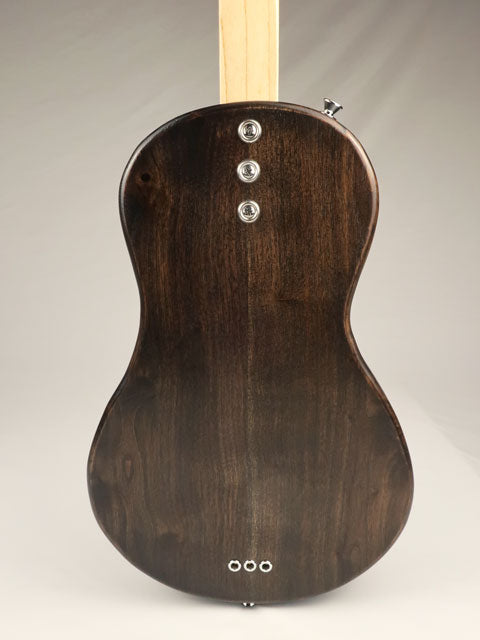 Lefty Solid Body 3 String Parlor Electric Guitar #SB-67 and Gig Bag