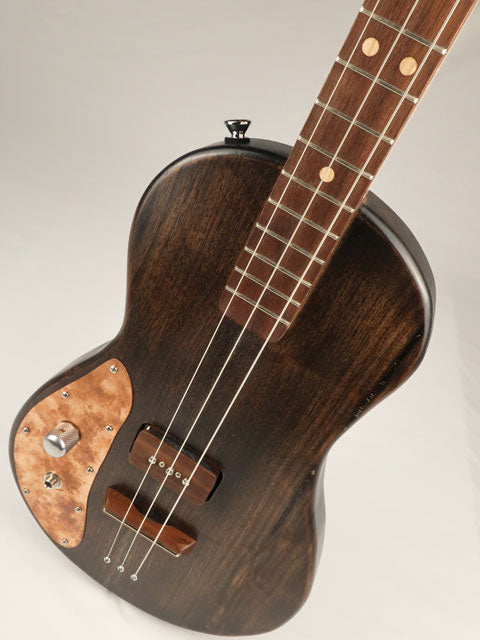 Lefty Solid Body 3 String Parlor Electric Guitar #SB-67 and Gig Bag