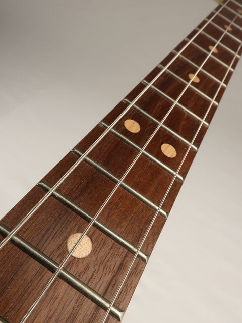 Solid Body 3 String Electric Parlor Guitar #SB-66 and Gig Bag