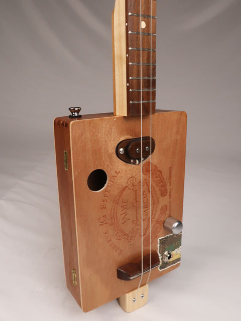 Jaime Garcia 2 String Cigar Box Guitar CBG #2675