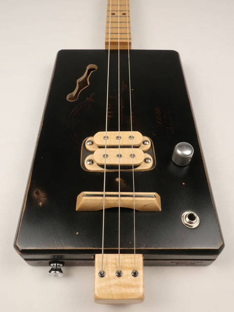Encore 3 String Cigar Box Guitar CBG #2580