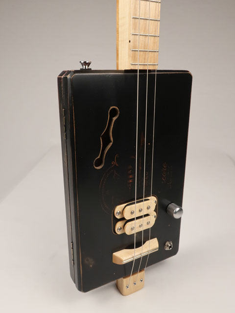 Encore 3 String Cigar Box Guitar CBG #2580