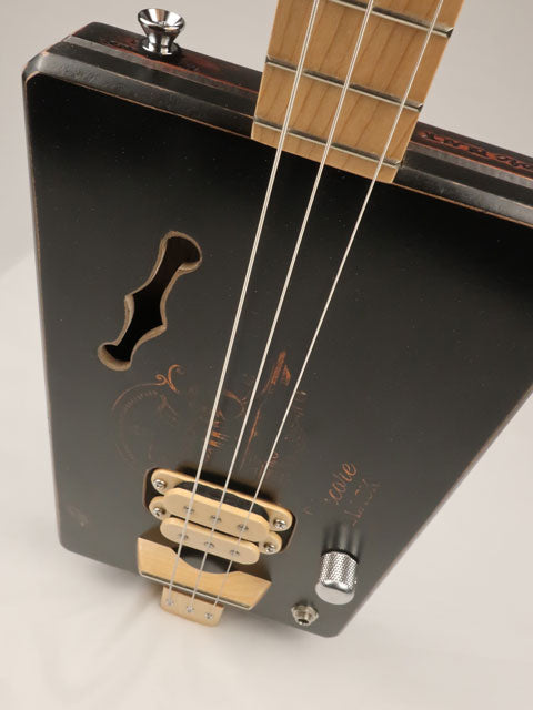 Encore 3 String Cigar Box Guitar CBG #2580