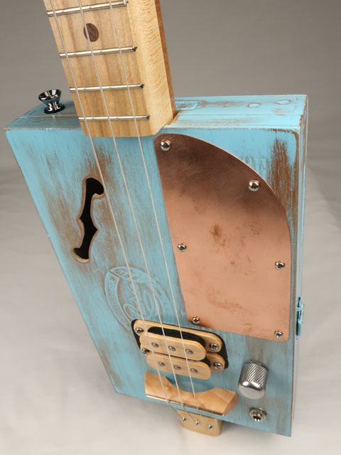 Blue Sky Padron 3 String Cigar Box Guitar CBG #2577
