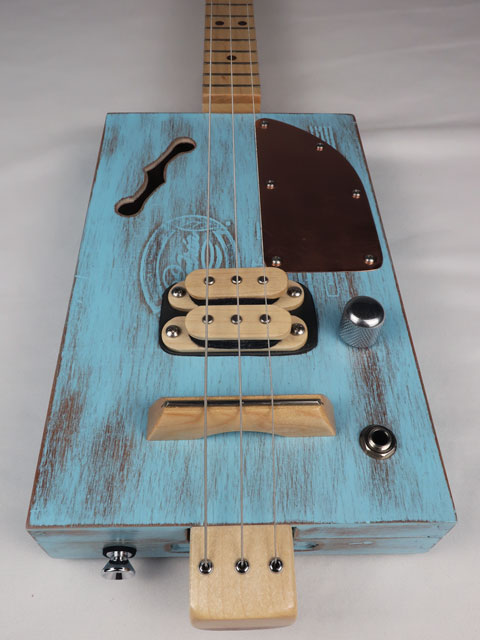 Blue Sky Padron 3 String Cigar Box Guitar CBG #2613