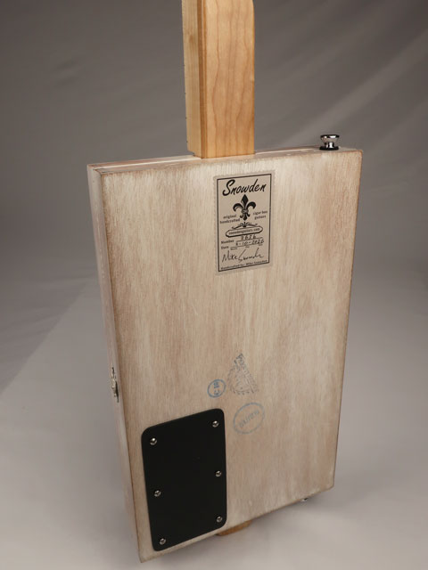 Copper Top 3 String Cigar Box Guitar CBG #2636