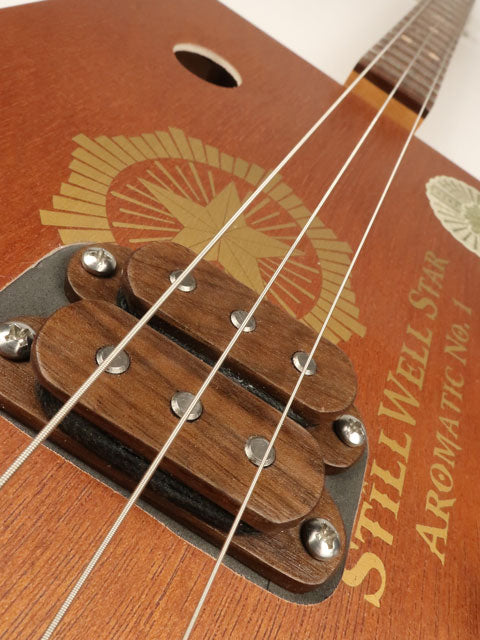 StillWell Star 3 String Cigar Box Guitar CBG #2582