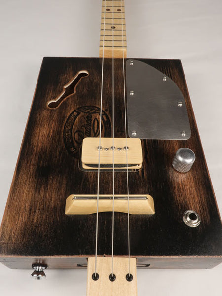 P90 Padron 3 String Cigar Box Guitar CBG #2609