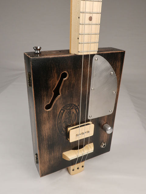 P90 Padron 3 String Cigar Box Guitar CBG #2609