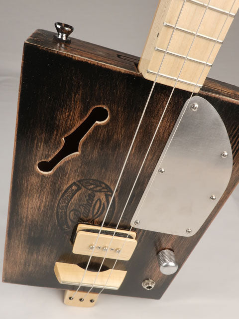 P90 Padron 3 String Cigar Box Guitar CBG #2609