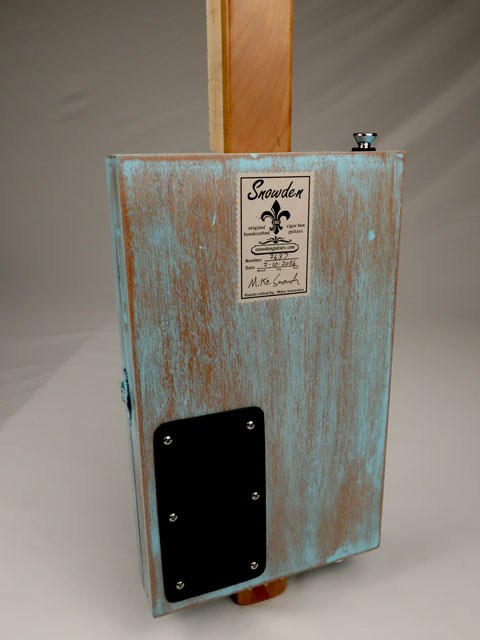 Blue Sky Padron 3 String Cigar Box Guitar CBG #2637