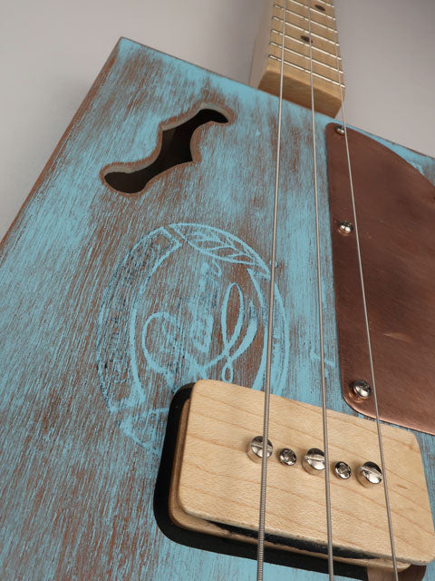 Blue Sky Padron 3 String Cigar Box Guitar CBG #2637