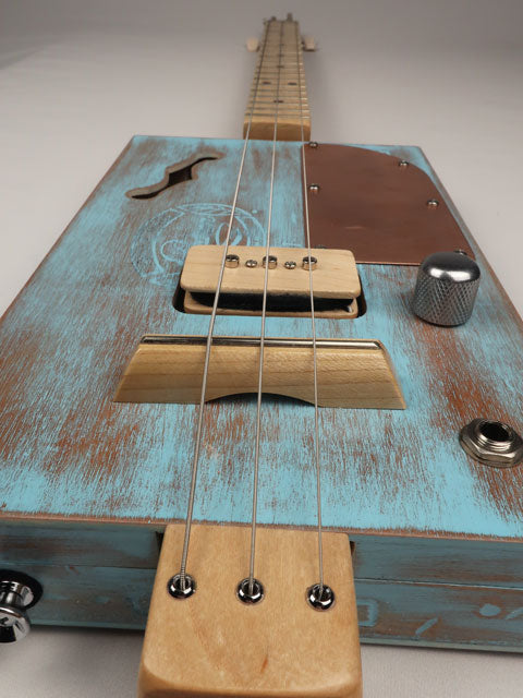 Blue Sky Padron 3 String Cigar Box Guitar CBG #2637
