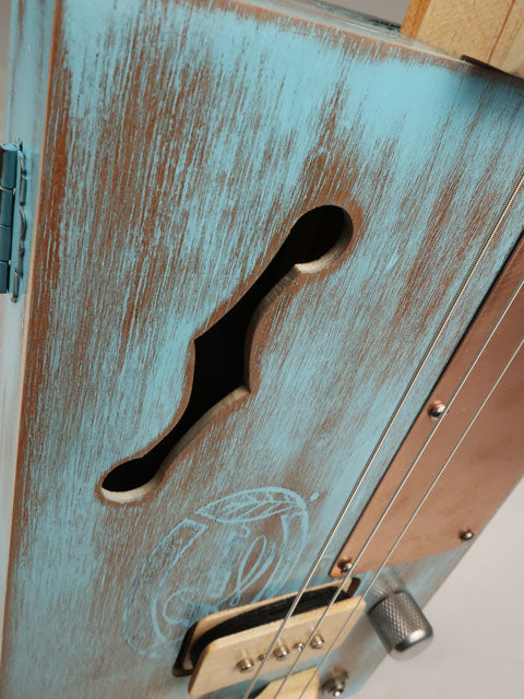 Blue Sky Padron 3 String Cigar Box Guitar CBG #2637