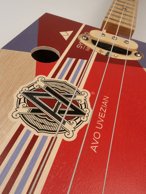 AVO 3 String Cigar Box Guitar CBG #2586