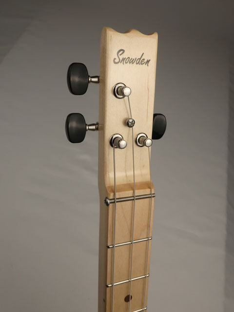 Black Brick House 3 String Cigar Box Guitar CBG #2630