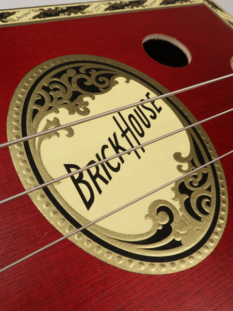 Brick House 3 String Cigar Box Guitar CBG #2584