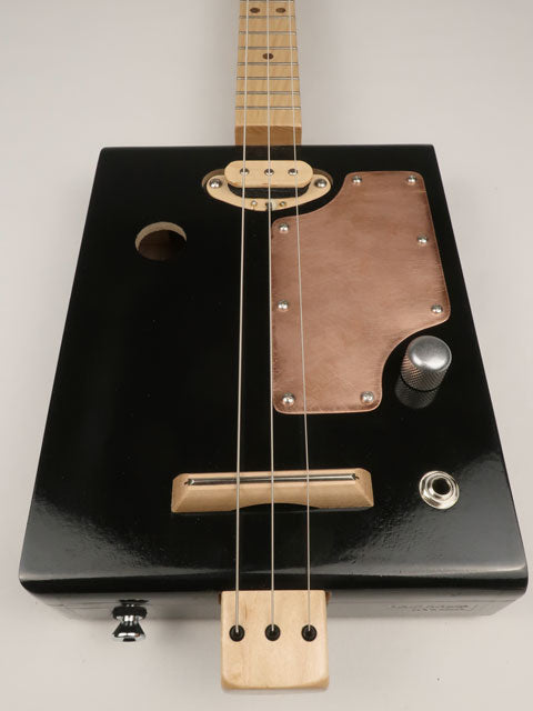 Copper Guard 3 String Cigar Box Guitar CBG #2638