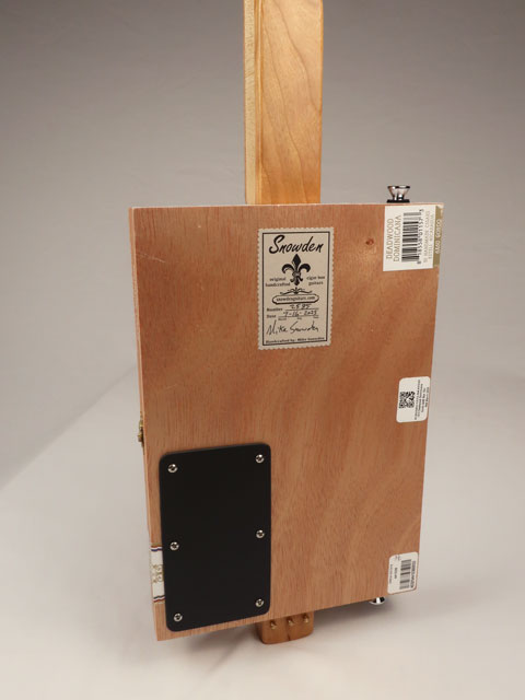 Deadwood 3 String Cigar Box Guitar CBG #2585