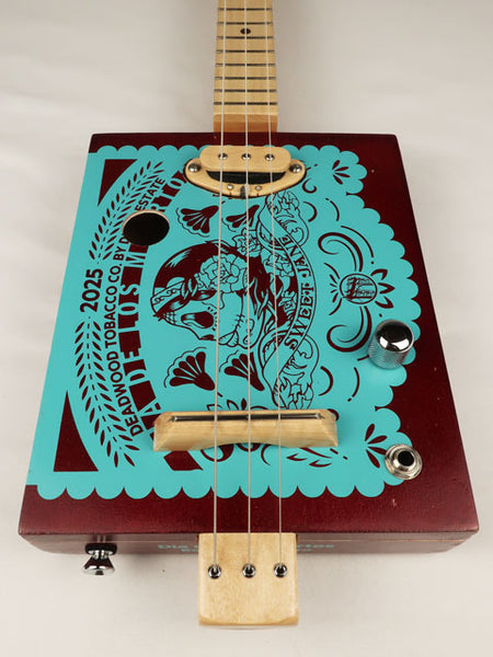 Deadwood Sweet Jane 3 String Cigar Box Guitar CBG #2619