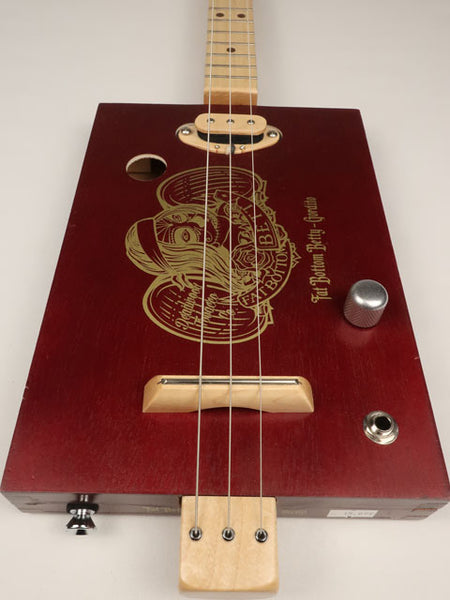 Fat Bottom Betty 3 String Cigar Box Guitar CBG #2635