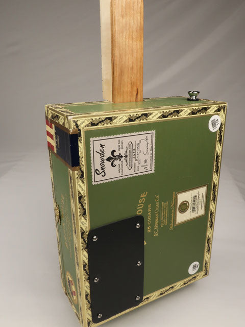 Brick House 3 String Cigar Box Guitar CBG #2632