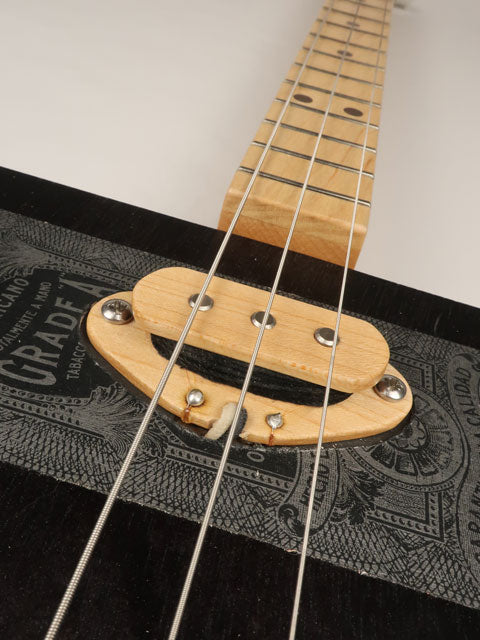 Liga Privada 3 String Cigar Box Guitar CBG #2578