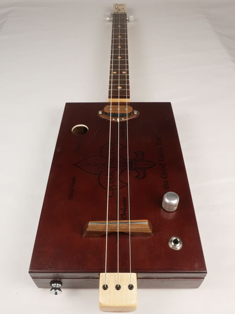 New Orleans Cigar Factory 3 String Cigar Box Guitar CBG #2606