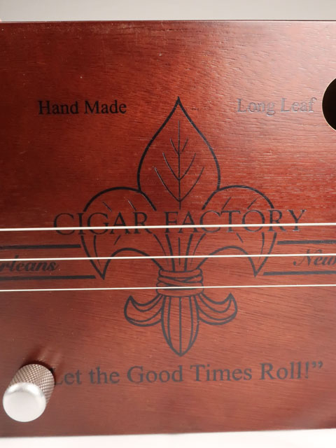 New Orleans Cigar Factory 3 String Cigar Box Guitar CBG #2606
