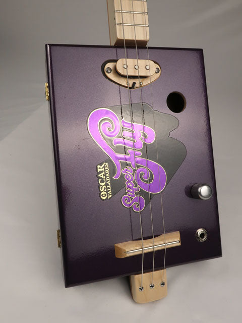 Super Fly 3 String Cigar Box Guitar CBG #2629