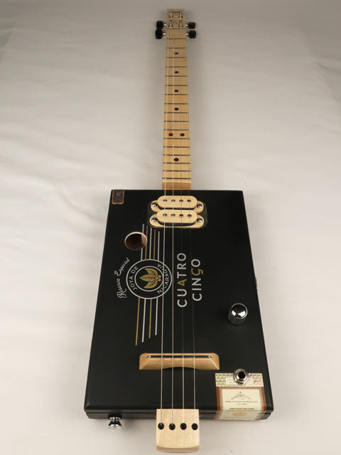 Cuatro Cinco 4 String Cigar Box Guitar CBG #2624