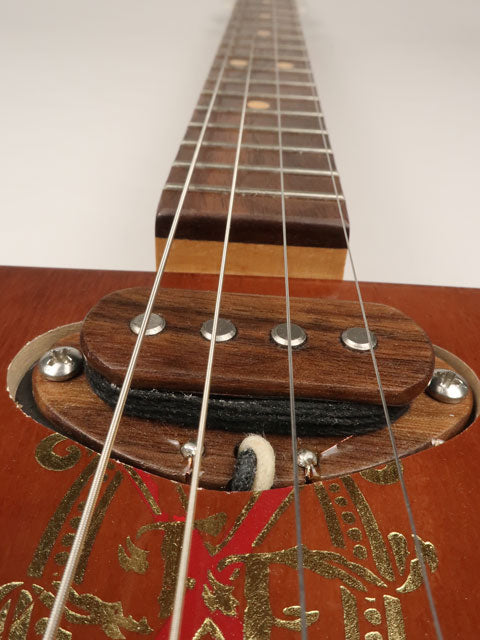 Lost City 4 String Cigar Box Guitar CBG #2581